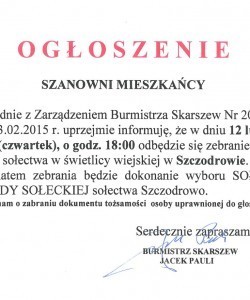 Ogłoszenie